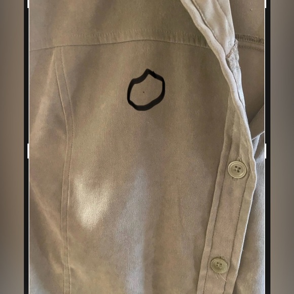 🌟Women Green Button-Down Shacket Style - Picture 7 of 8